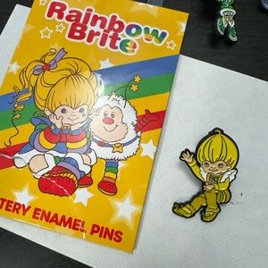 Rainbow Brite mystery Enamel Pin- Canary Yellow